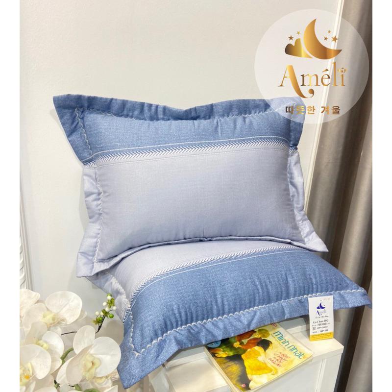 Vỏ Gối đầu Vải Hàn Quốc 45x65cm