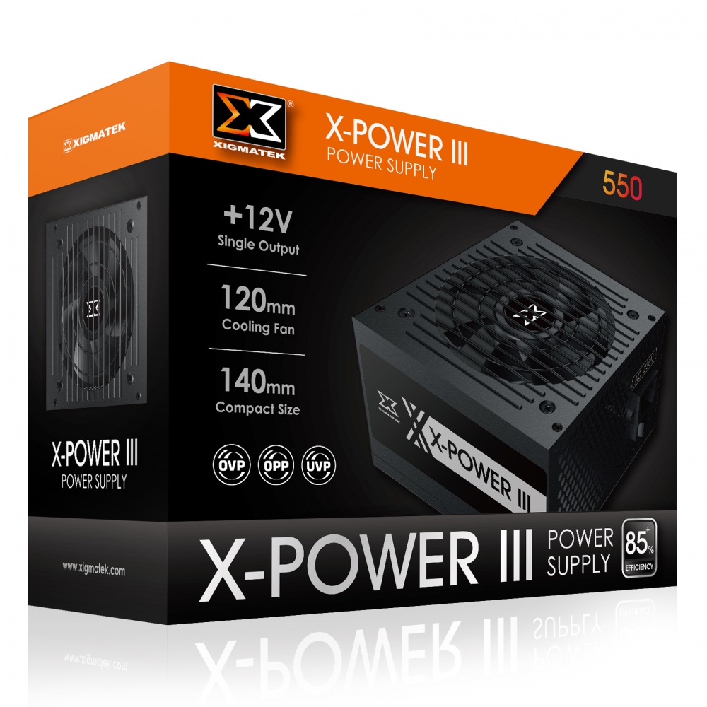 Nguồn máy tính Xigmatek X-Power III X550 500W Hàng chính hãng ( Bảo hành 36 tháng)