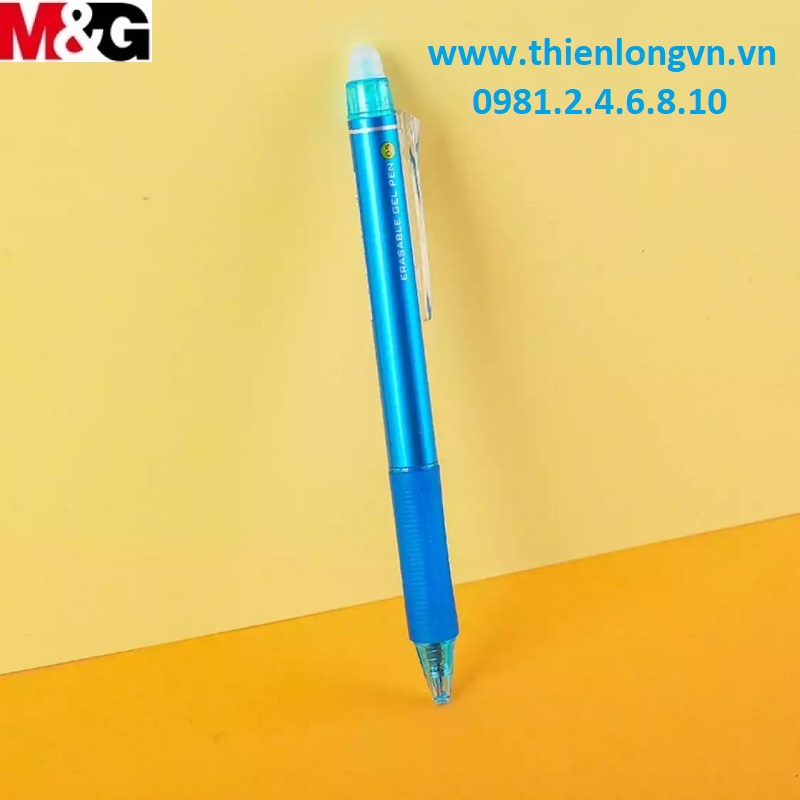 Bút nước xoá được 0.5mm M&amp;G - AKPH3201B2 mực xanh