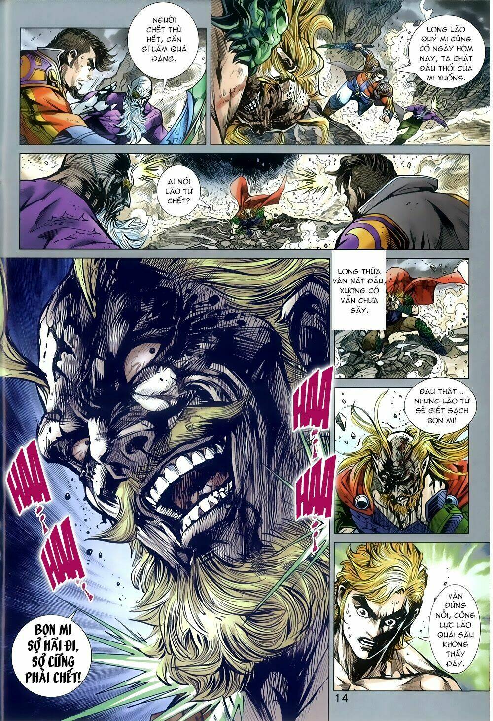 tân tác long hổ môn chapter 813 14