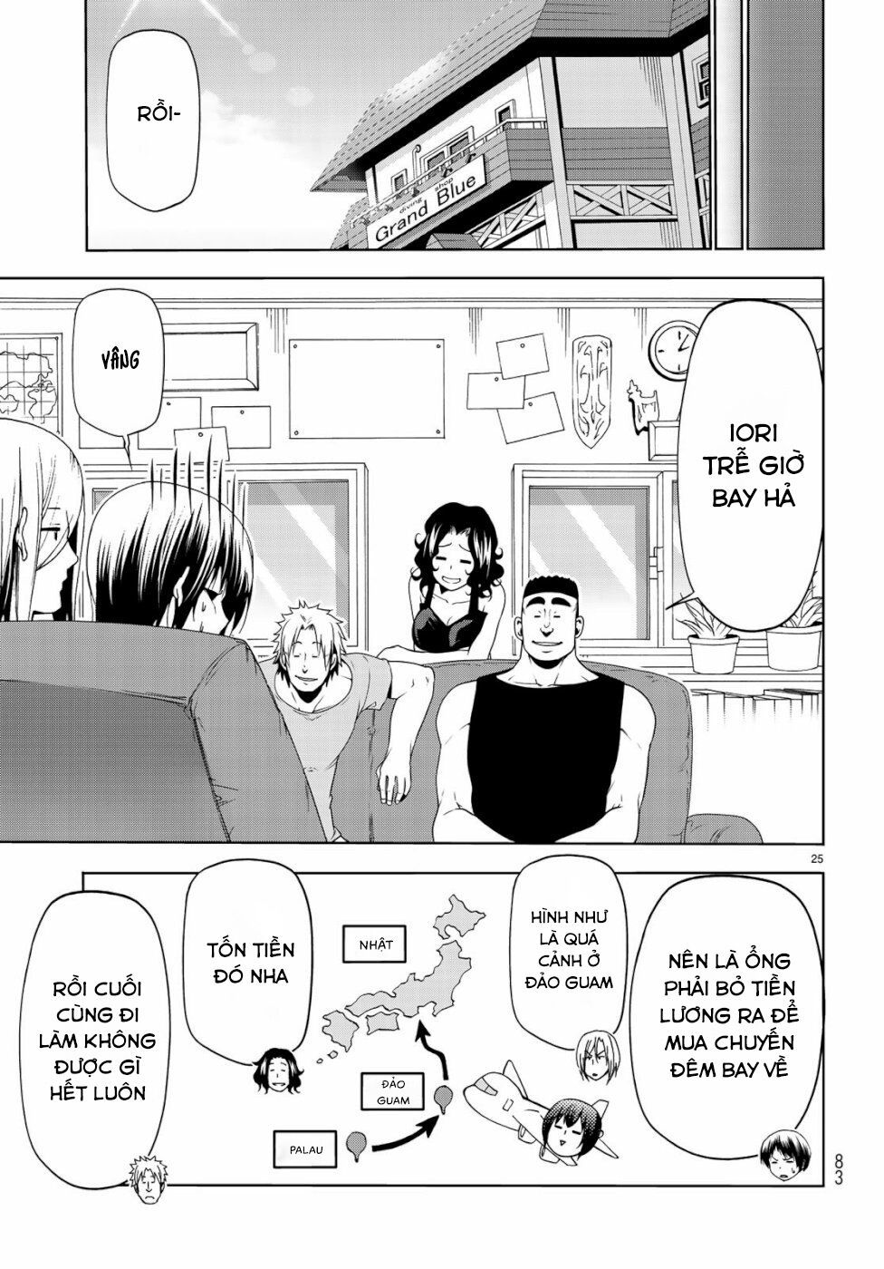 cô gái thích lặn - grand blue chapter 57 25
