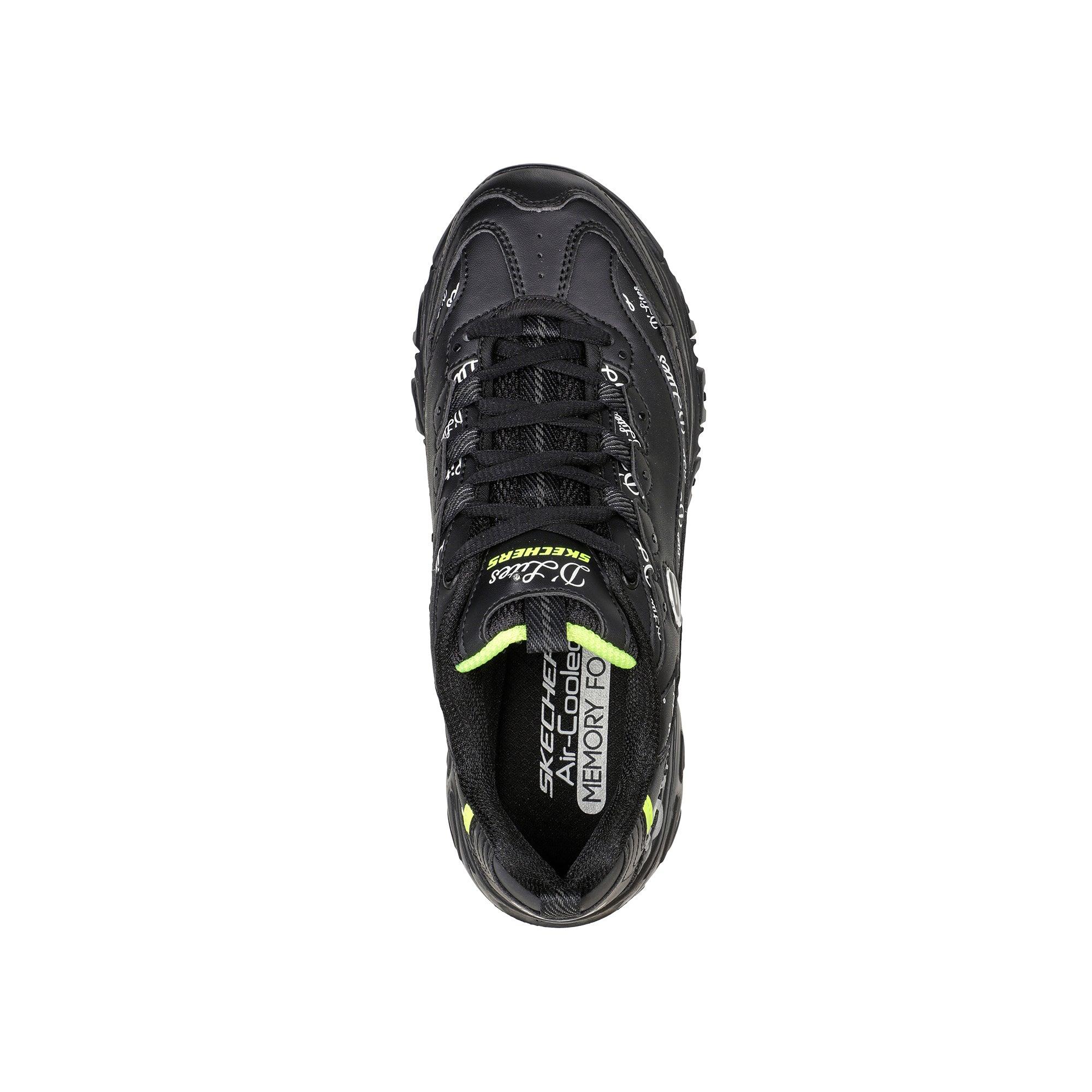 Giày sneaker nữ Skechers D'Lites - 149627-BKWL