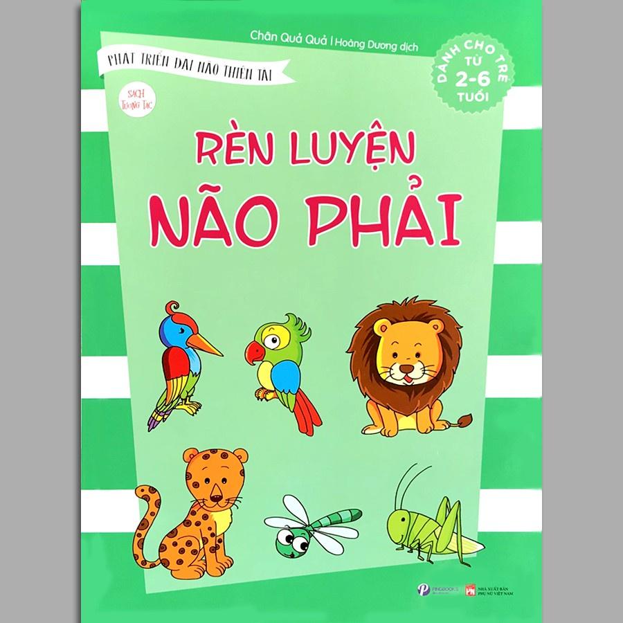 Rèn luyện não trái và não phải - Phát triển đại não thiên tài (Bộ 2 quyển)