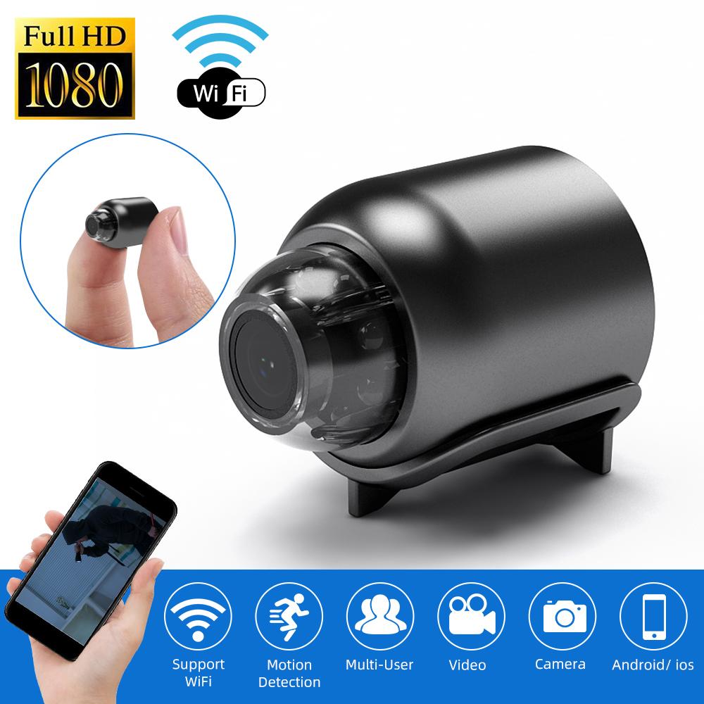 Camera Wifi Mini HD 1080P Với AI Phát Hiện Con Người, Phát Trực Tiếp Video Camera IP Giám Sát Với Tầm Nhìn Ban Đêm Ghi Hình Vòng Lặp