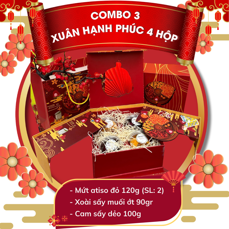 Set Quà Tết 2025 Cao Cấp - Hộp Quà Biếu Sang Trọng - Quà Tặng Doanh Nghiệp Đối Tác Gia Đình