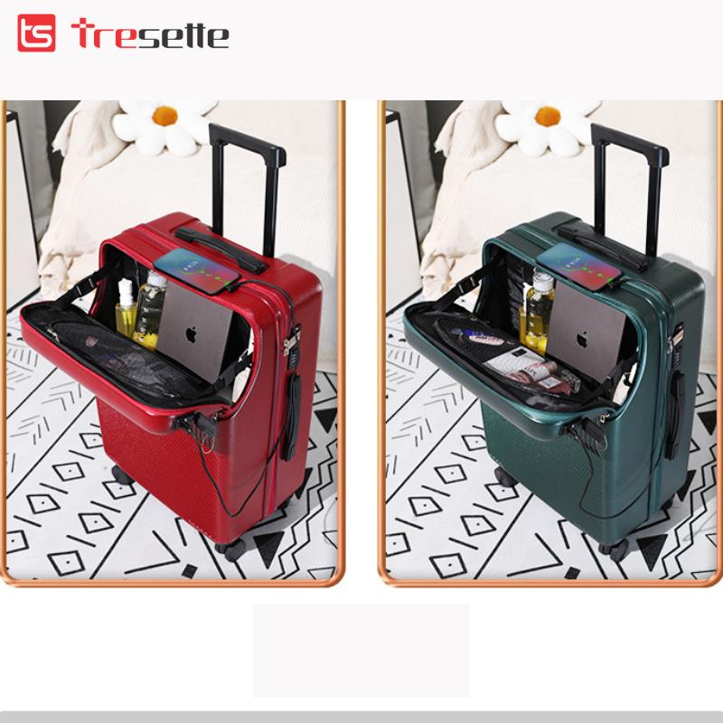 BFQ2ST500KTL: giảm 8% cho đơn từ 500K Vali kéo Cao Cấp nhập khẩu Hàn Quốc Tresette 6015 Có Ngăn Đựng Latop, Cổng sạc USB CAO CẤP