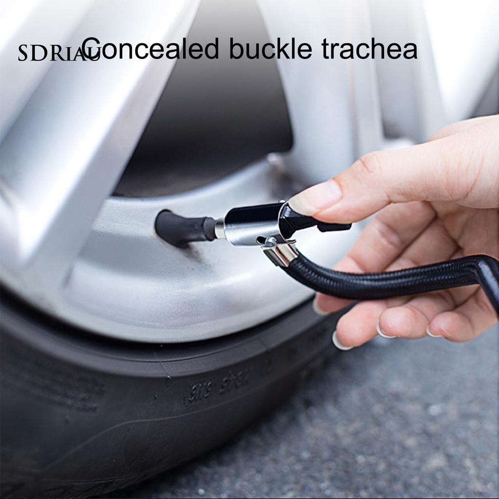 *QCDZ* Portable Car Air Pump Electric Automatic Tire Inflator Air Compressor Pump for Vehicles