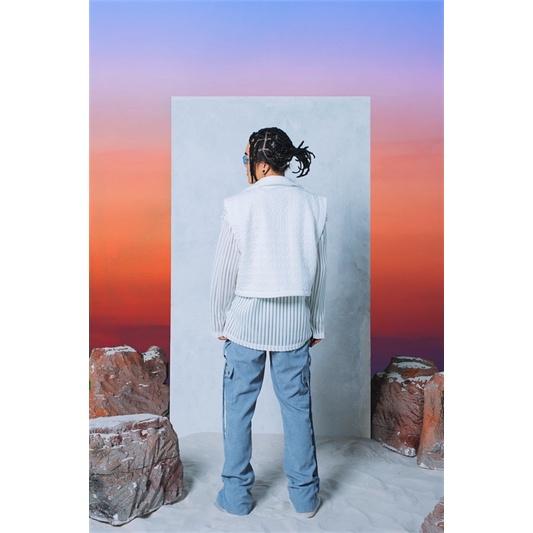 Áo khoác unisex AZIER vải bông đặc biệt thoáng mát - Hàng thiết kế chính hãng