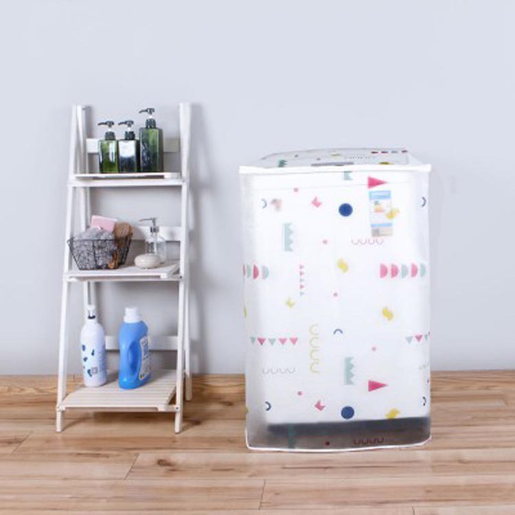 Vỏ bọc máy giặt satin lụa không thấm nước giao ngẫu nhiên