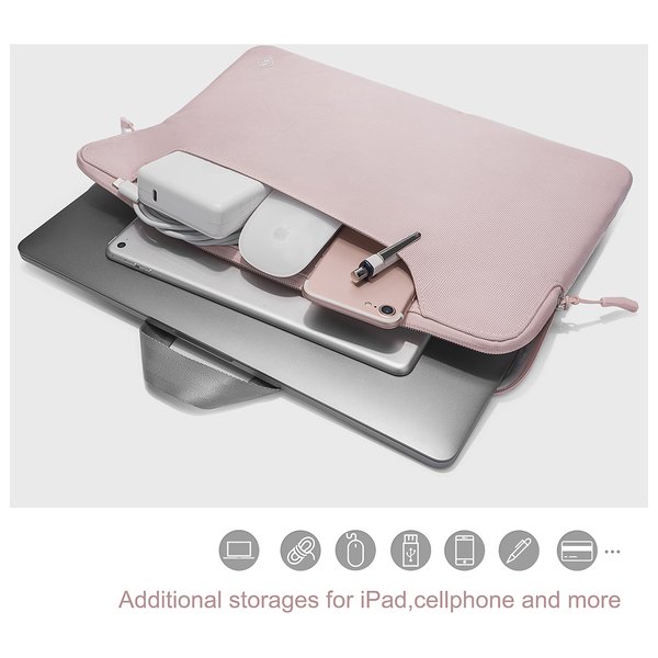 Túi Xách Chống Sốc Tomtoc USA Slim Handbag For Macbook 13/14inch - Hàng Chính Hãng