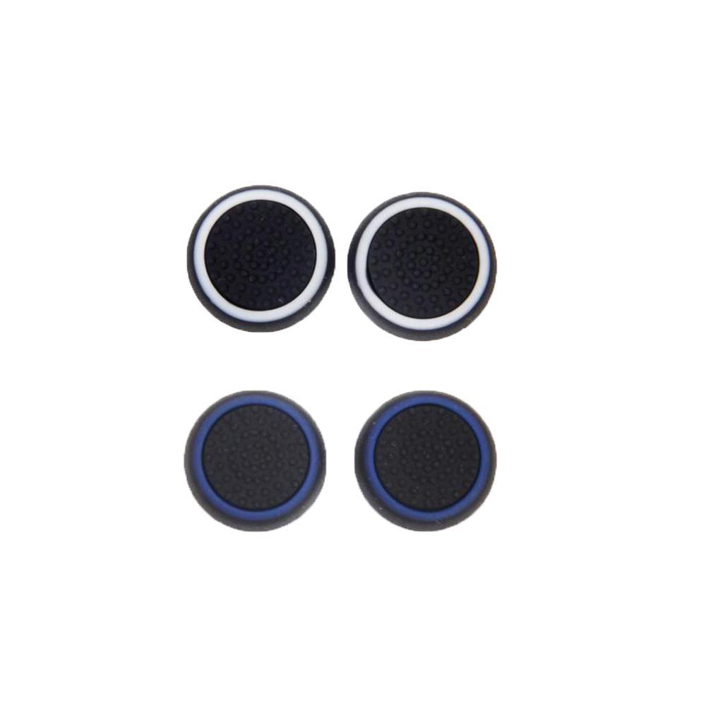 Game Joystick Caps Hat Button for PS4 Xbox One 360 ​​Controller Blue White