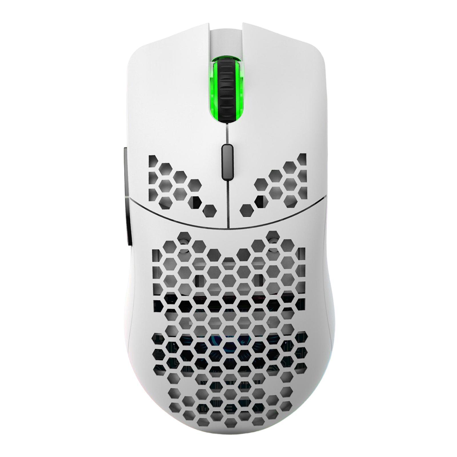 Gaming Mouse Rechargeable 7 RGB Backlit Colors 3200DPI for Office PC