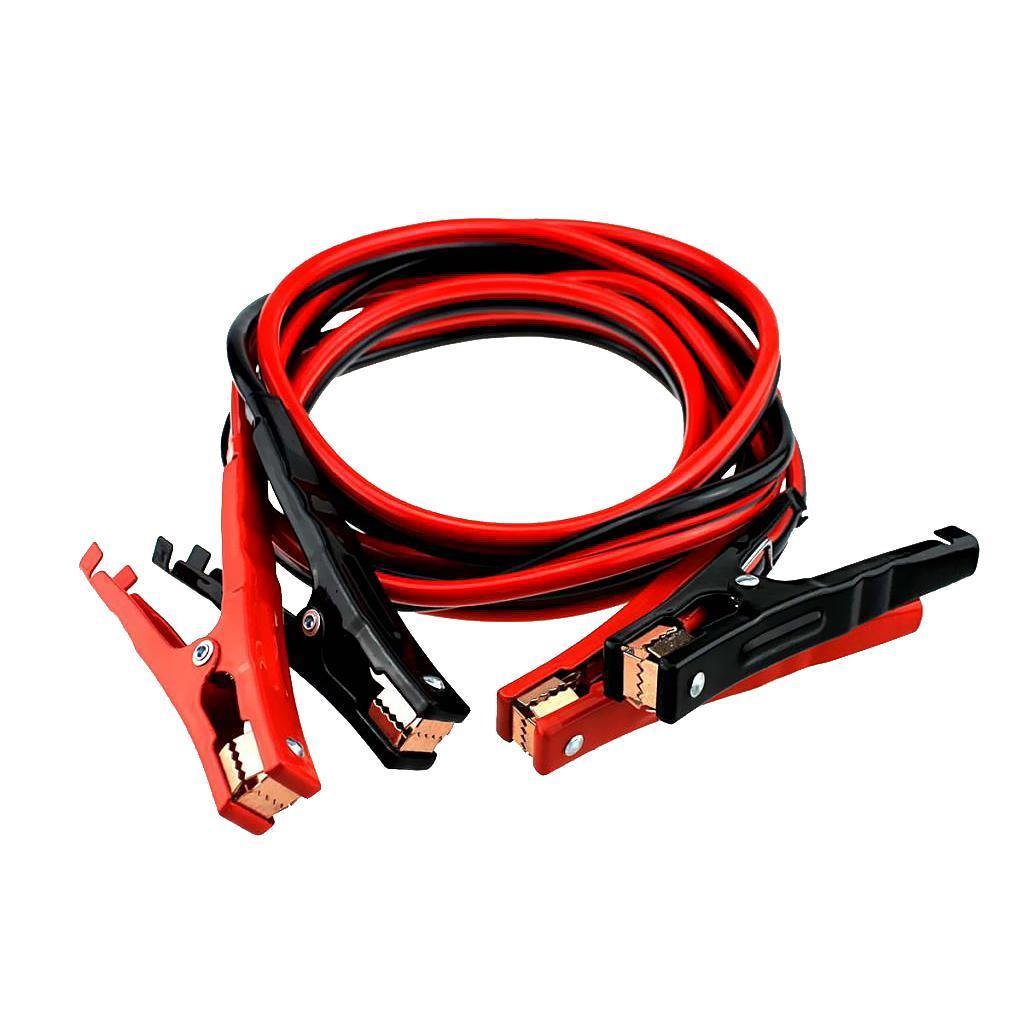 Heavy Duty Car Battery Booster Jumper Cable 500-amp 15-Feet 10-Guage with Pouch