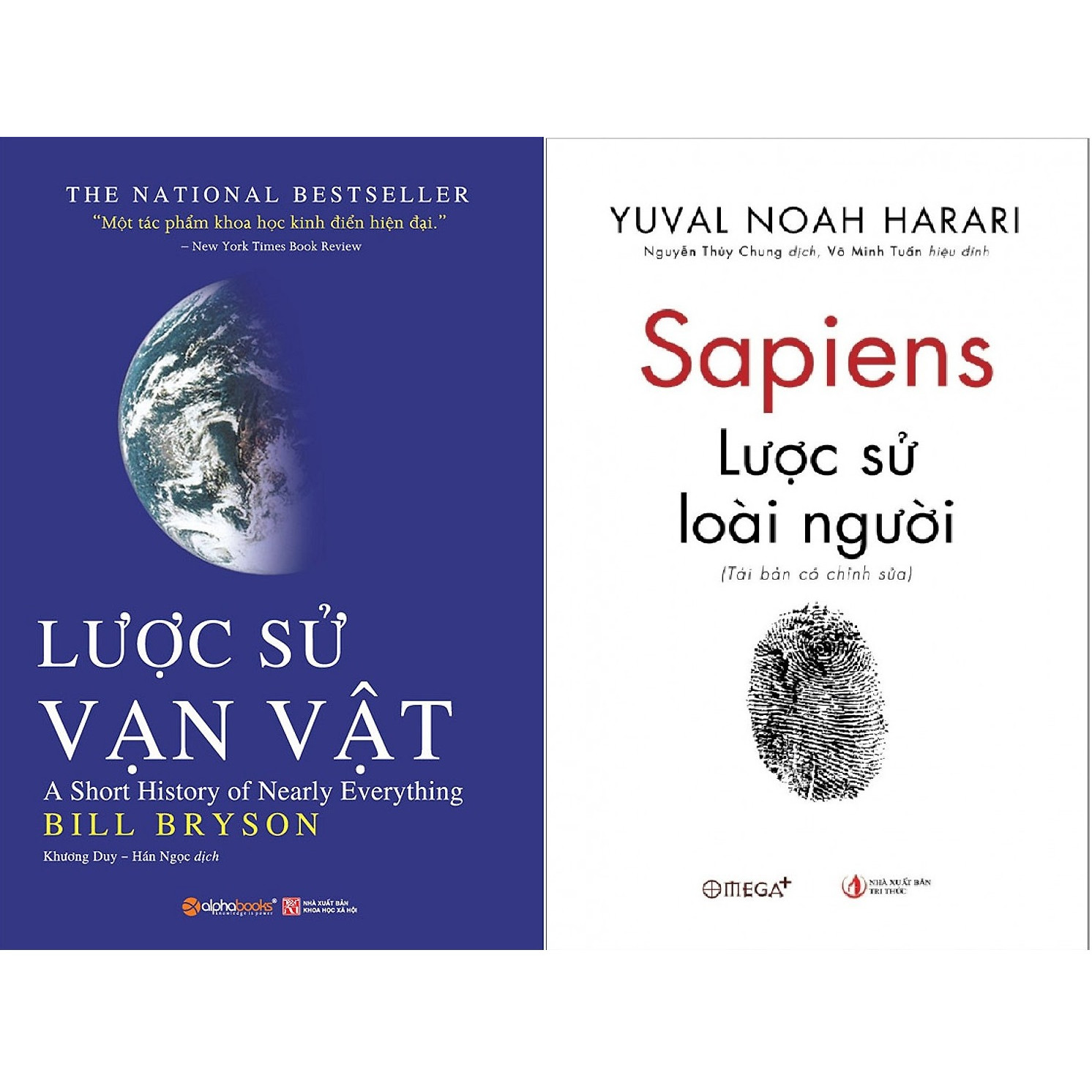 Combo Kiến Thức Tổng Hợp Cực Hay ( Lược Sử Vạn Vật + Lược Sử Về Loài Người ) ( Quà Tặng: Cây Viết Kute' )