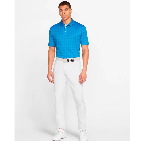 Áo Polo tay ngắn thể thao Nam NIKE ASMNKDRYPLAYERPOLOPLAID AV4193