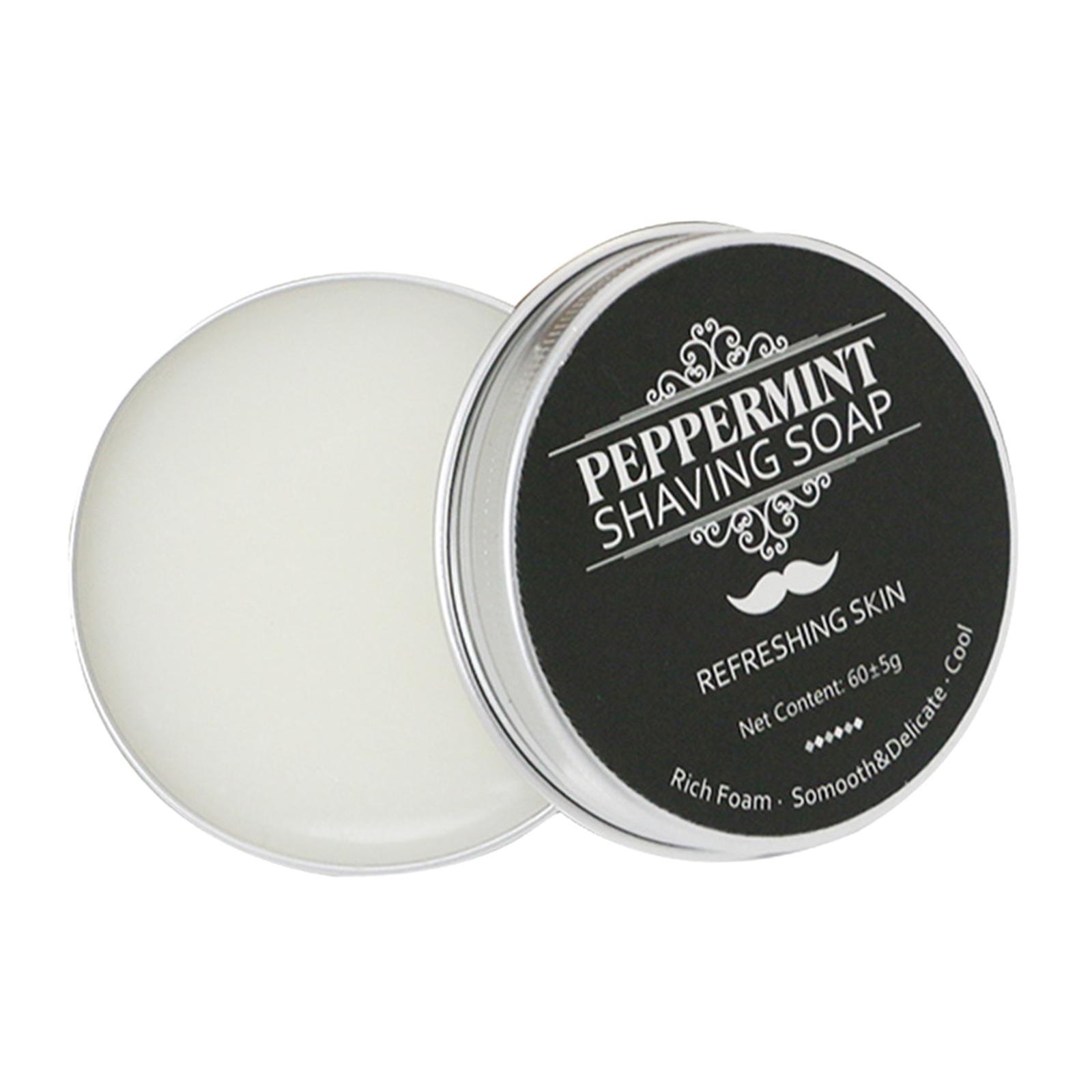 2X Men's Shaving Soap Cream Gentle in Aluminum Boxed Provides Smooth Shave