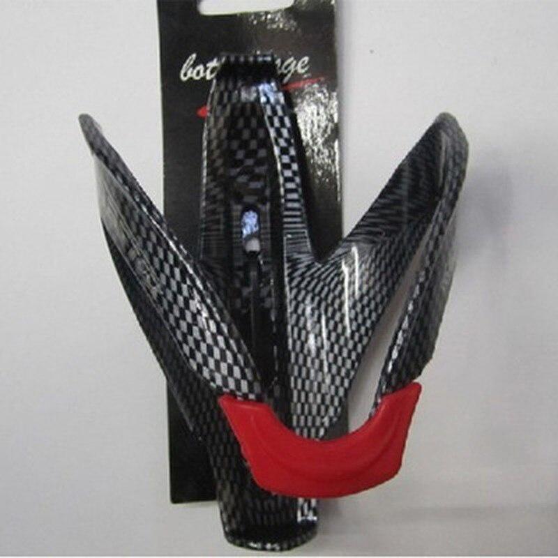 1 Pcs MTB Bike Road Bike Bottle Cage Carbon Fiber Glass Water Bottle Holder Cage Bicycle Bottle Holder Bicycle Accessories
