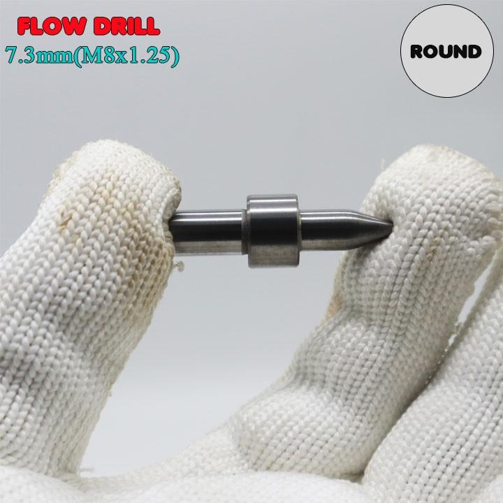 Mũi khoan nóng chảy (Flow drill) phi 7.3 (M8x1.25) - Thường - Nén Phôi