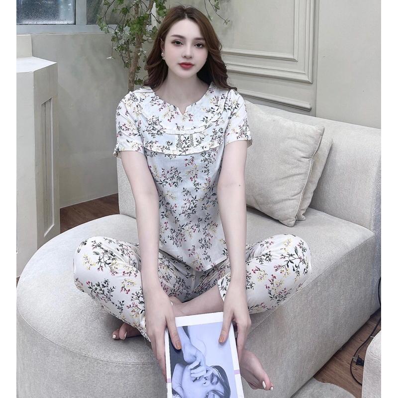Đồ bộ, quần áo mặc nhà xinh vải kate