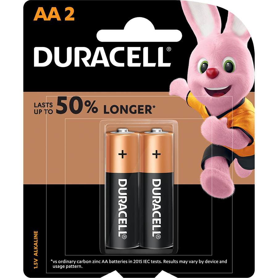 Pin Kiềm Duracell Coppertop AA Vỉ 2 Viên - O000003