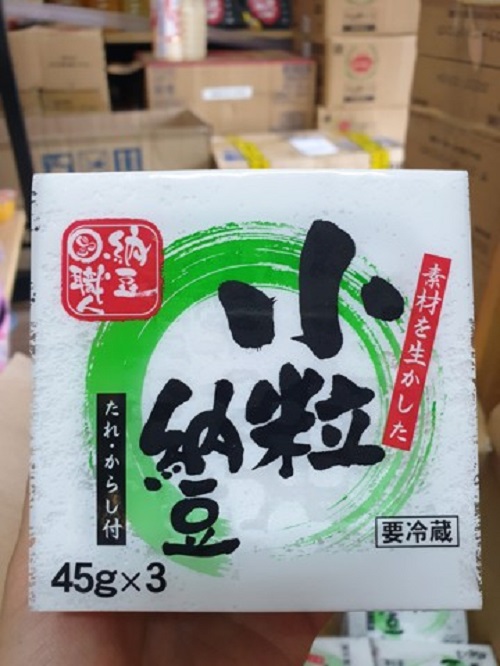 Đậu nành lên men Natto Nhật bản 45g x 3 khay