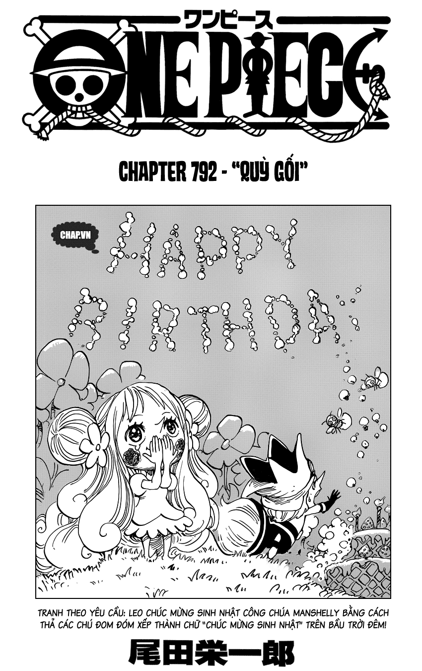 One Piece Chapter 792 - Trang 1