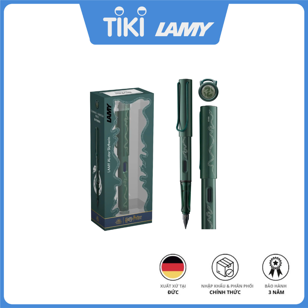 Bút máy cao cấp Lamy AL-star Slytherin - phiên bản đặc biệt Harry Potter 0H3