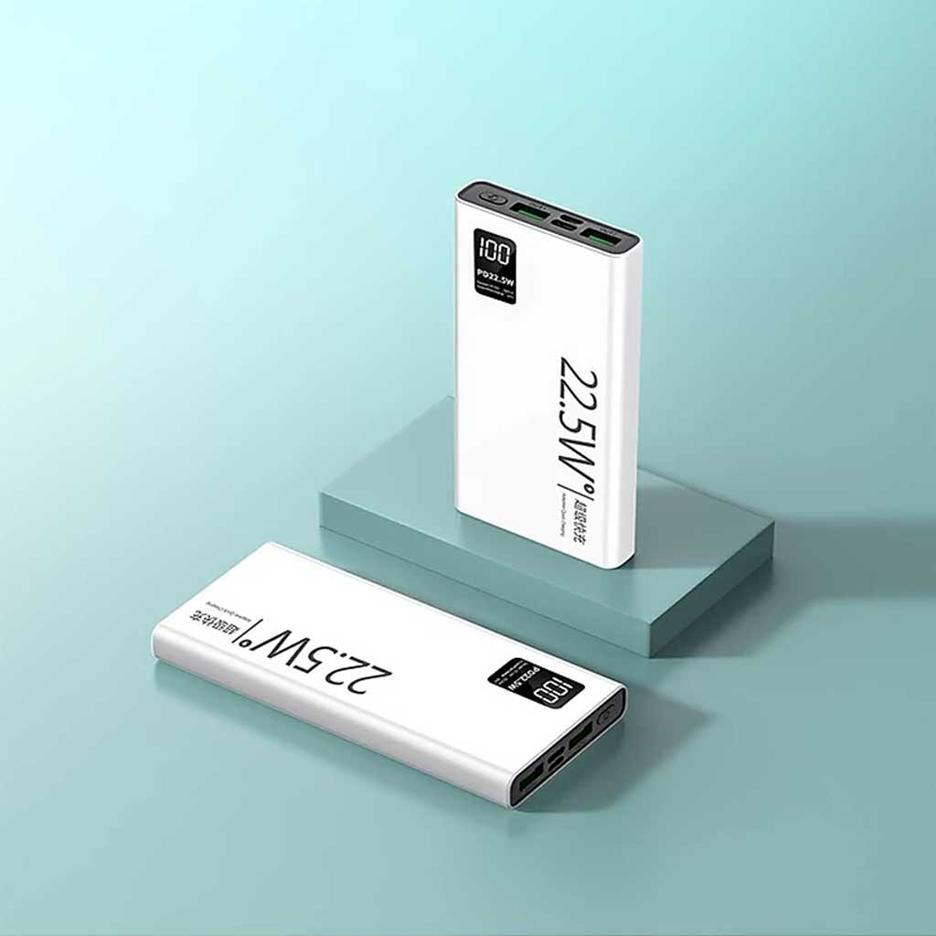 Pin Sạc Dự Phòng 10.000mAh PIX-LINK K7 - 2 Cổng sạc siêu nhanh 22.5W, Type-C 20W, Kích Thước Mỏng và Nhẹ - Hàng chính hãng/ Hàng nhập khẩu