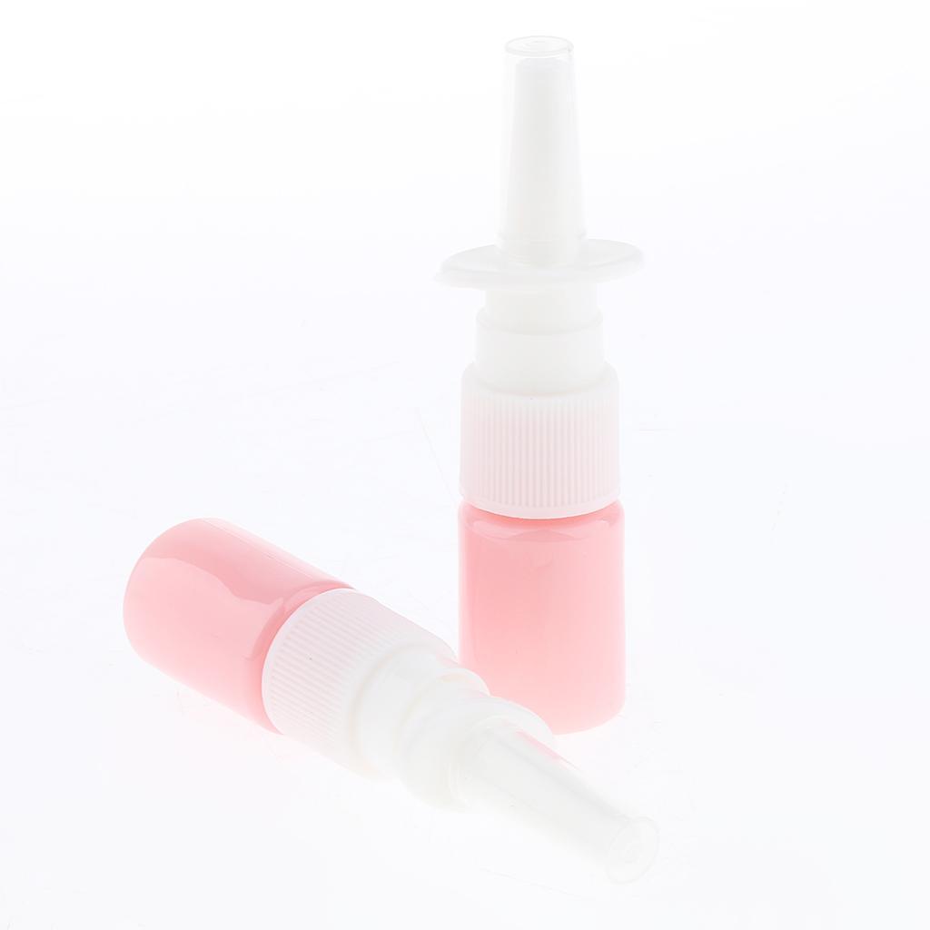 30x 5ML Plastic Nasal Spray Bottle Sprayers For Dispensing Wash Rhinitis