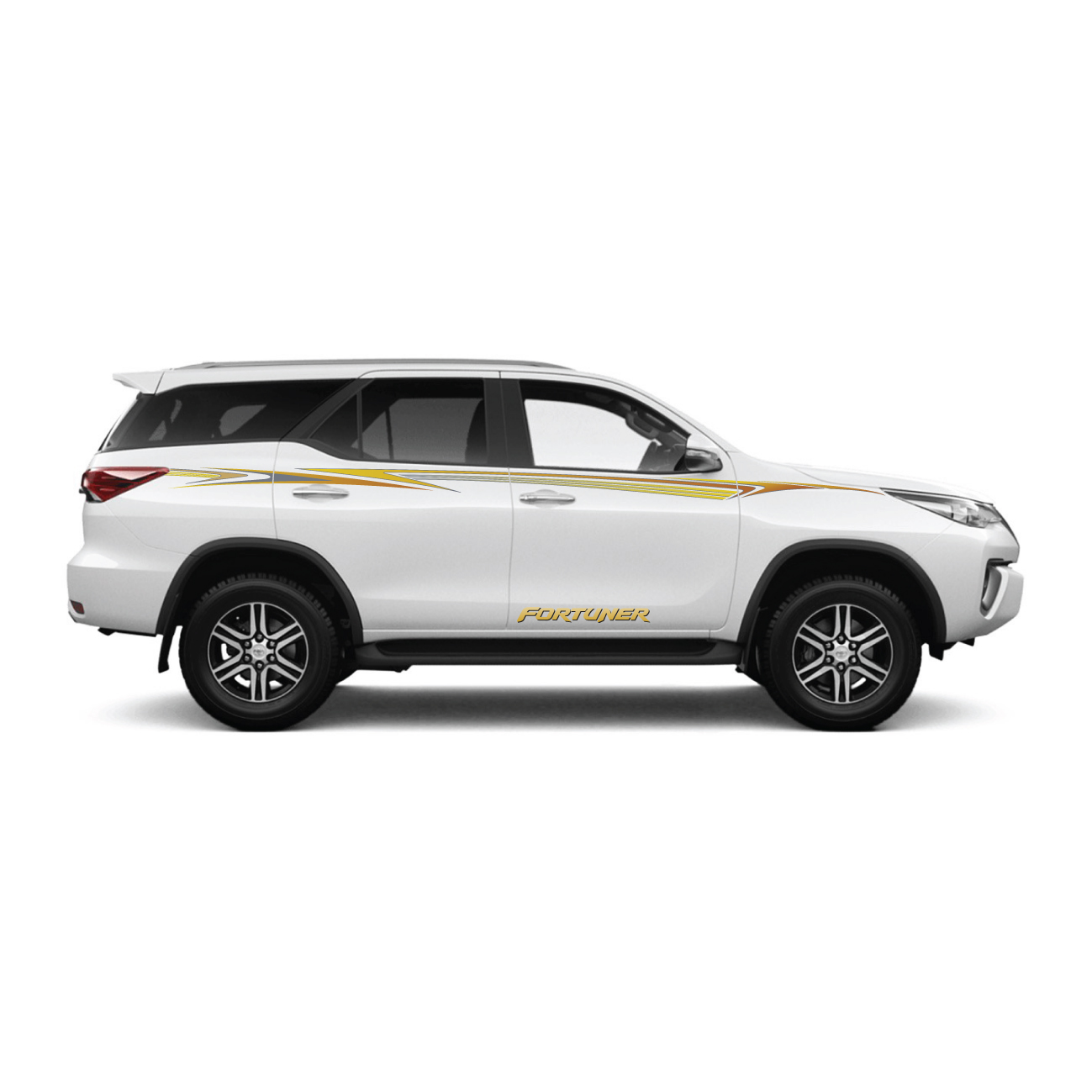 Bộ tem oto cho xe Fortuner, tem xe Ranger, tem chữ dán xe, tem xe đẹp WRAP 81, KT 339x13cm