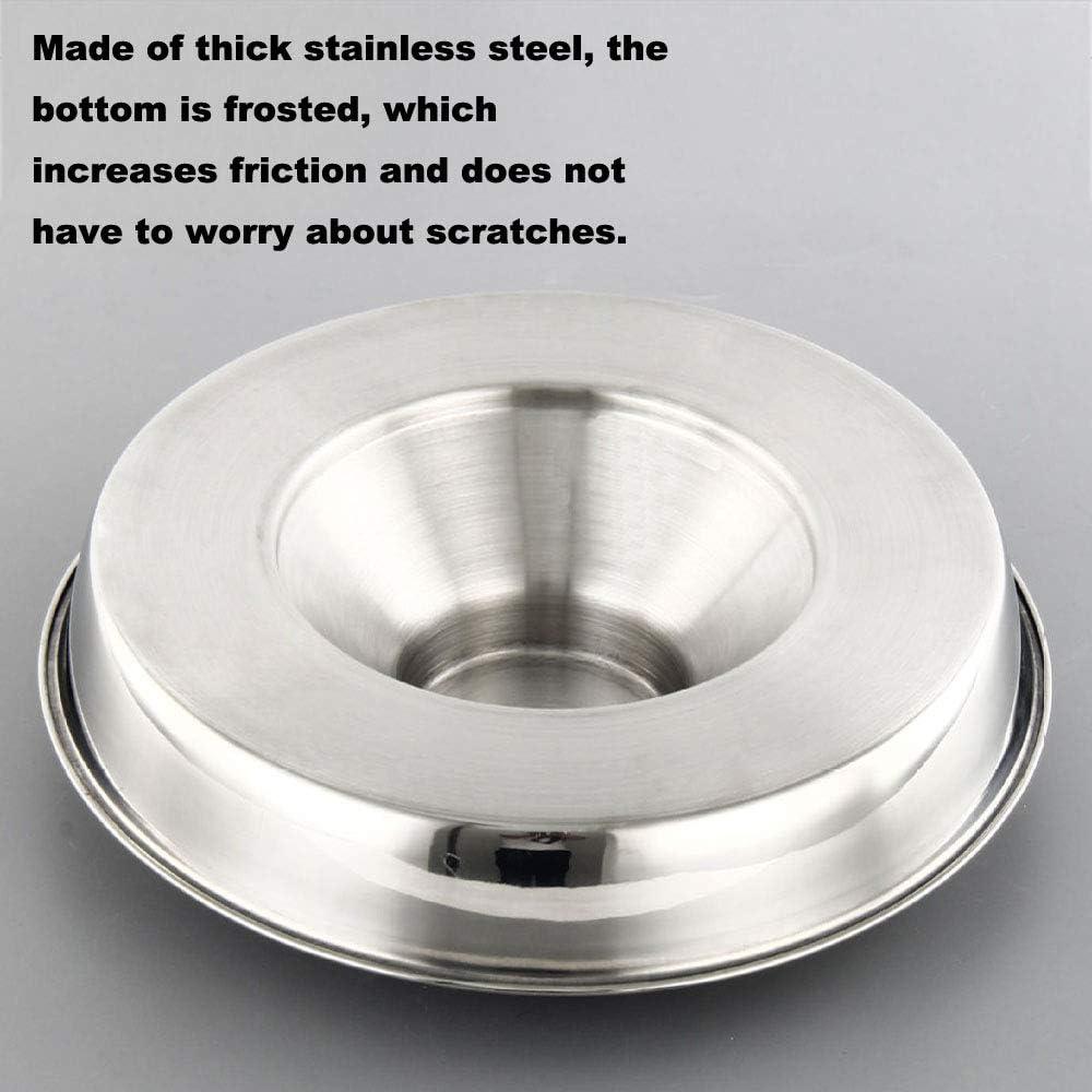 Bát thép không gỉ chậm cho chó, chó con với chó con có thể được sử dụng cho một số chó con để ăn nước và thức ăn cho chó