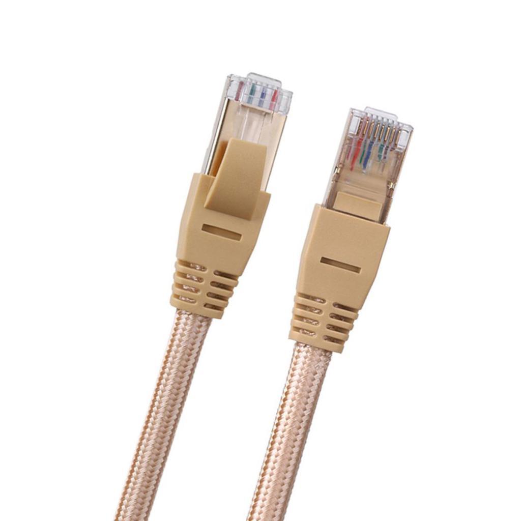 Cat7 Ethernet Cable Lan Network RJ45 Patch Cable Cord Laptop 10Gbps