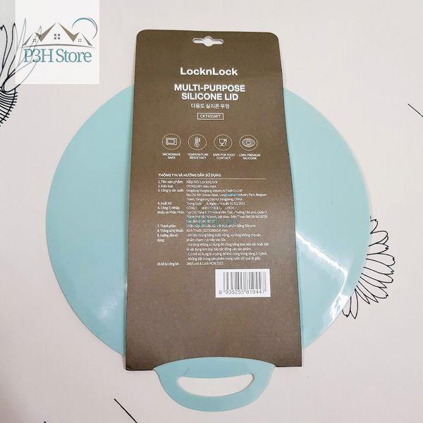Nắp nồi Silicone đa năng Lock&Lock nắp đậy lò vi sóng CKT431