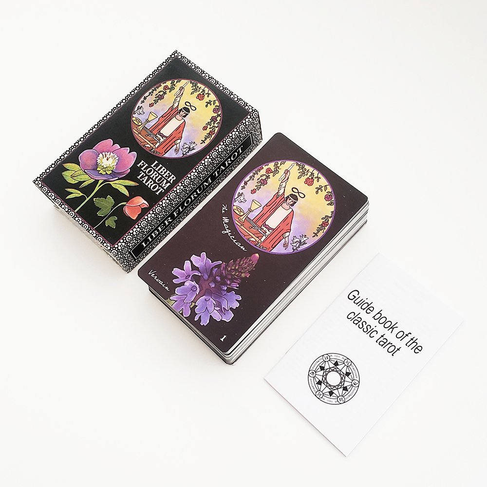 Bộ Bài Cute Ghost Tarot 78 lá 7x12 cm tặng đá thanh tẩy