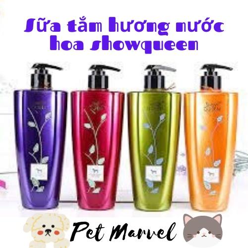 Sữa tắm hương nước hoa cho chó mèo Show queen- 500ml
