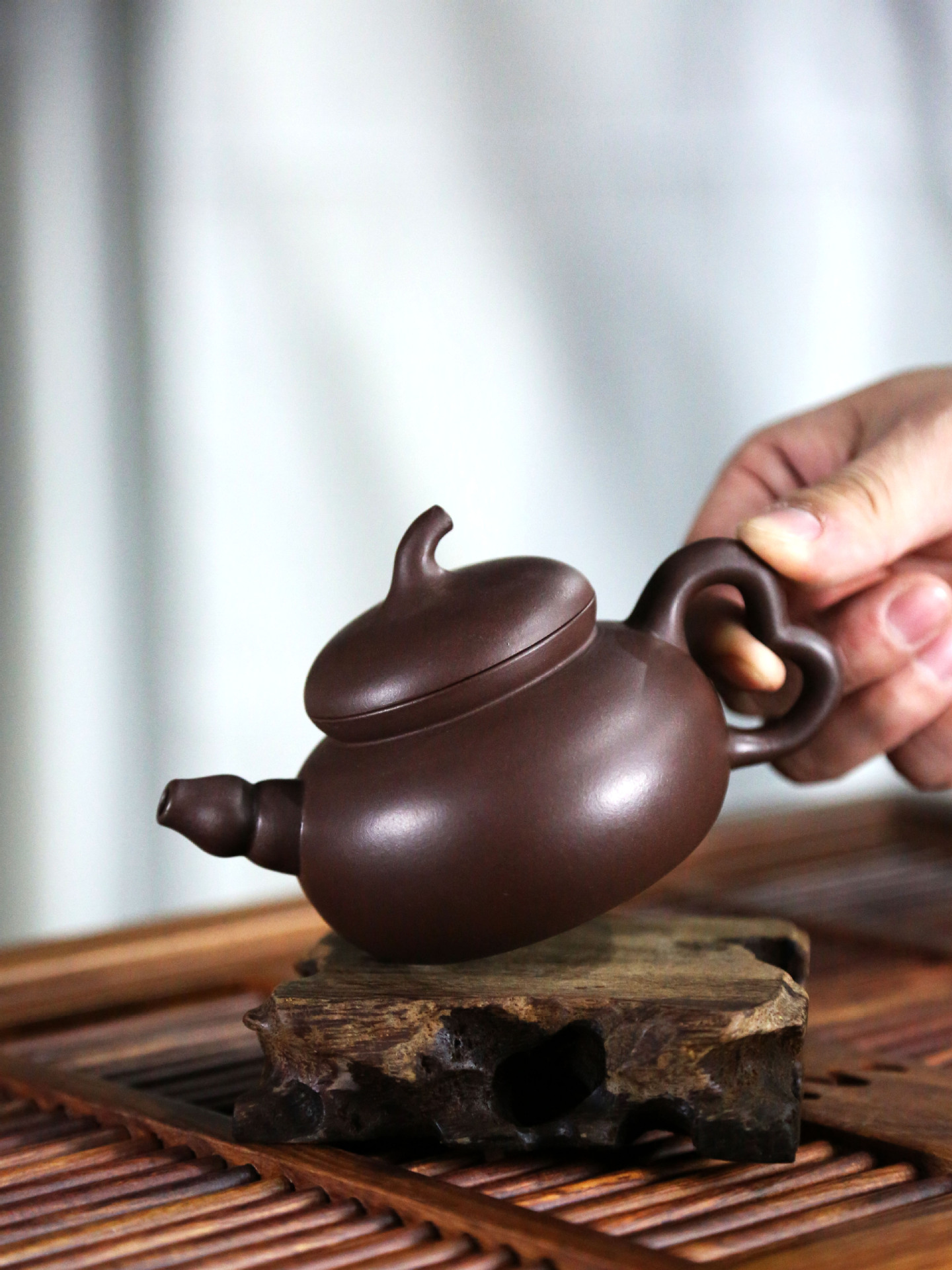 Ấm Tử Sa Nghi Hưng Hồ Lô 180 ml