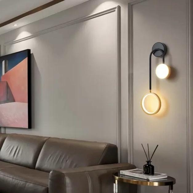Đèn LED gắn tường phòng ngủ,đèn decor phòng tiếp khách .Bảo hành 12 tháng DT