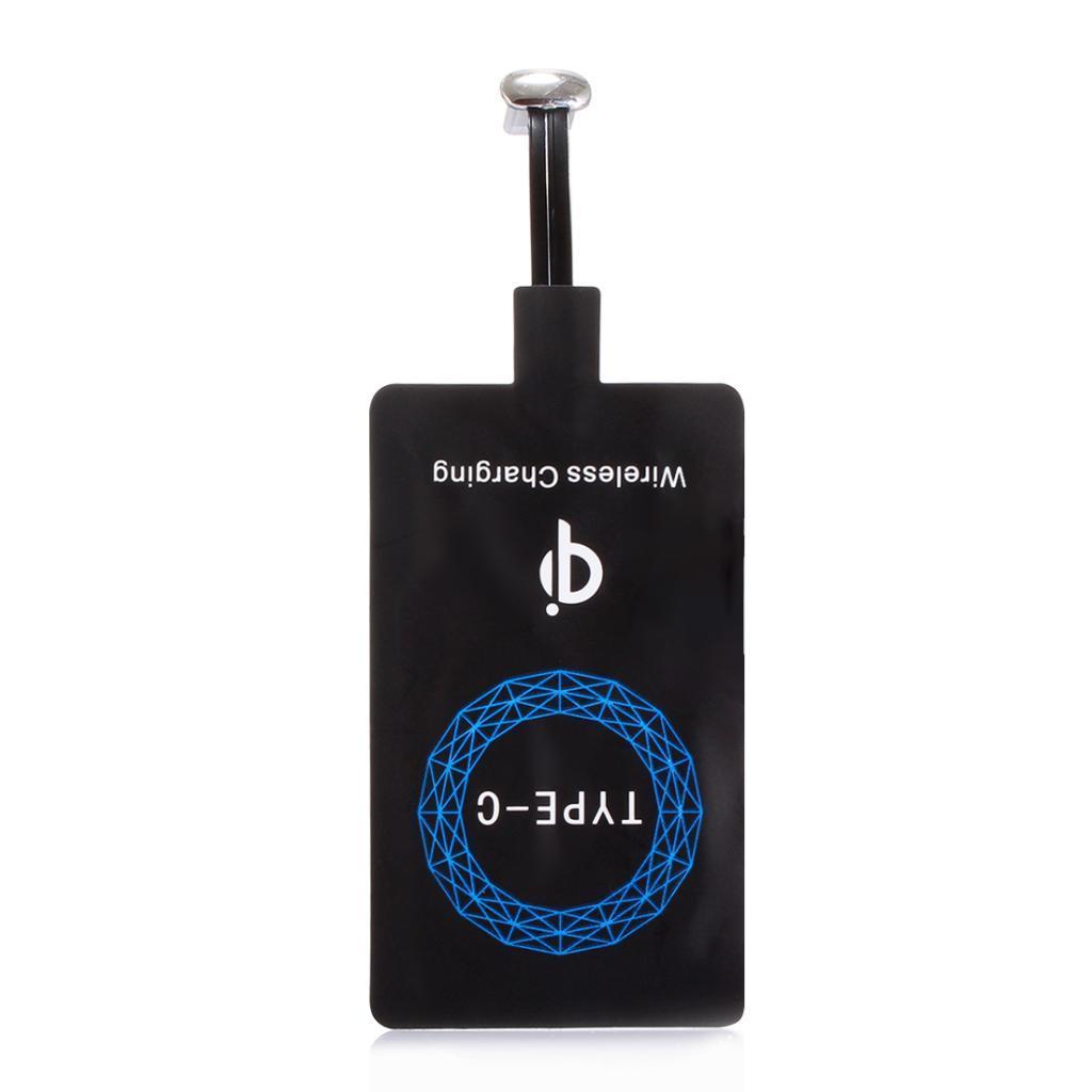 Qi Wireless Charging Receiver Card for Android Phones with Type C Connector