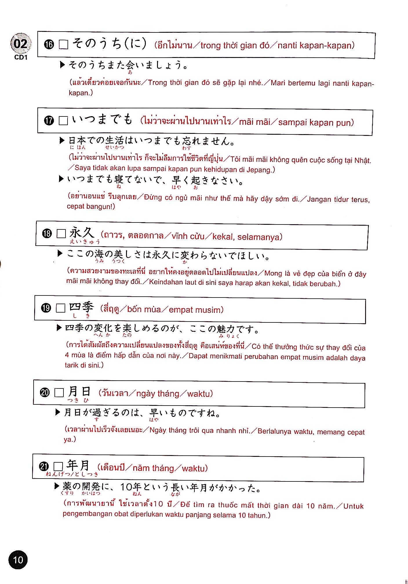 Nihongo Tango Speed Master Intermediate 2500
