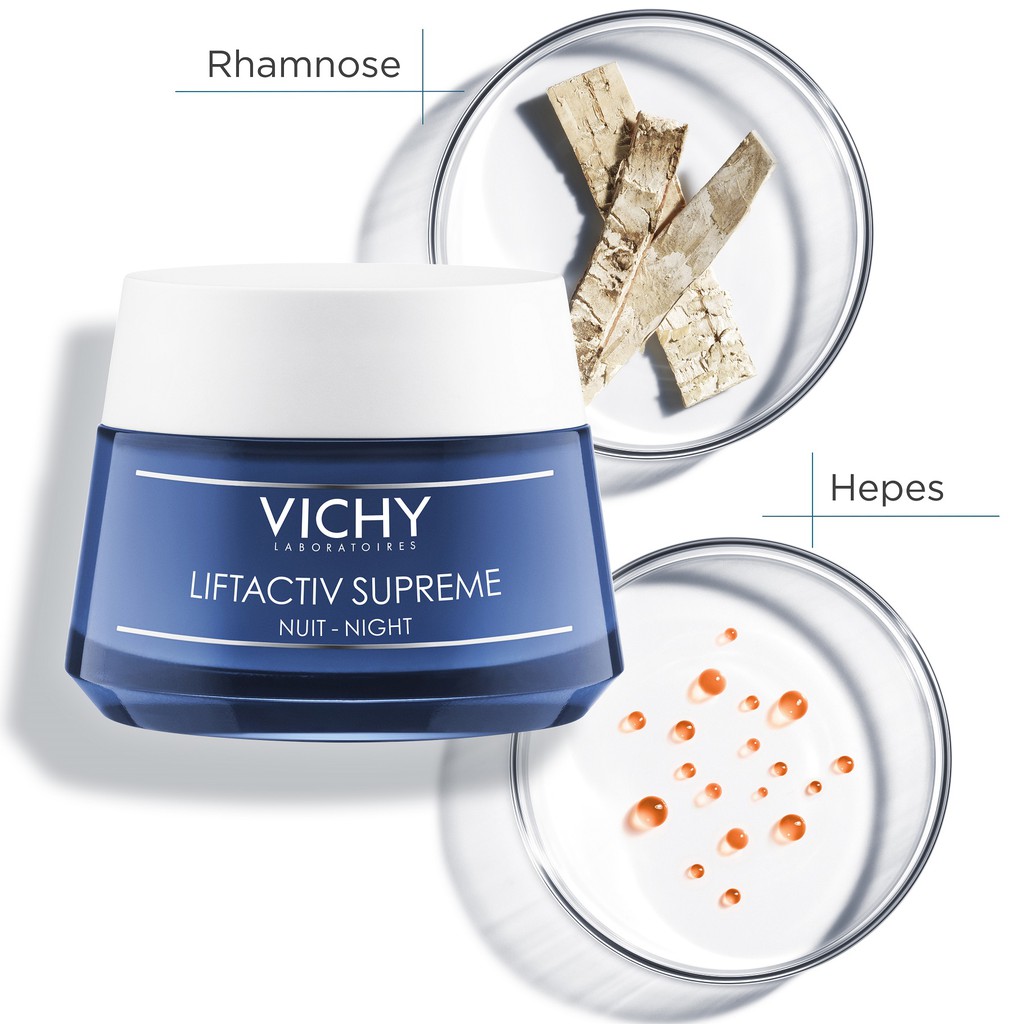 Kem Dưỡng Giúp Chống Nhăn Và Làm Săn Chắc Da Ban Đêm Vichy LiftActiv Night Cream 50ml