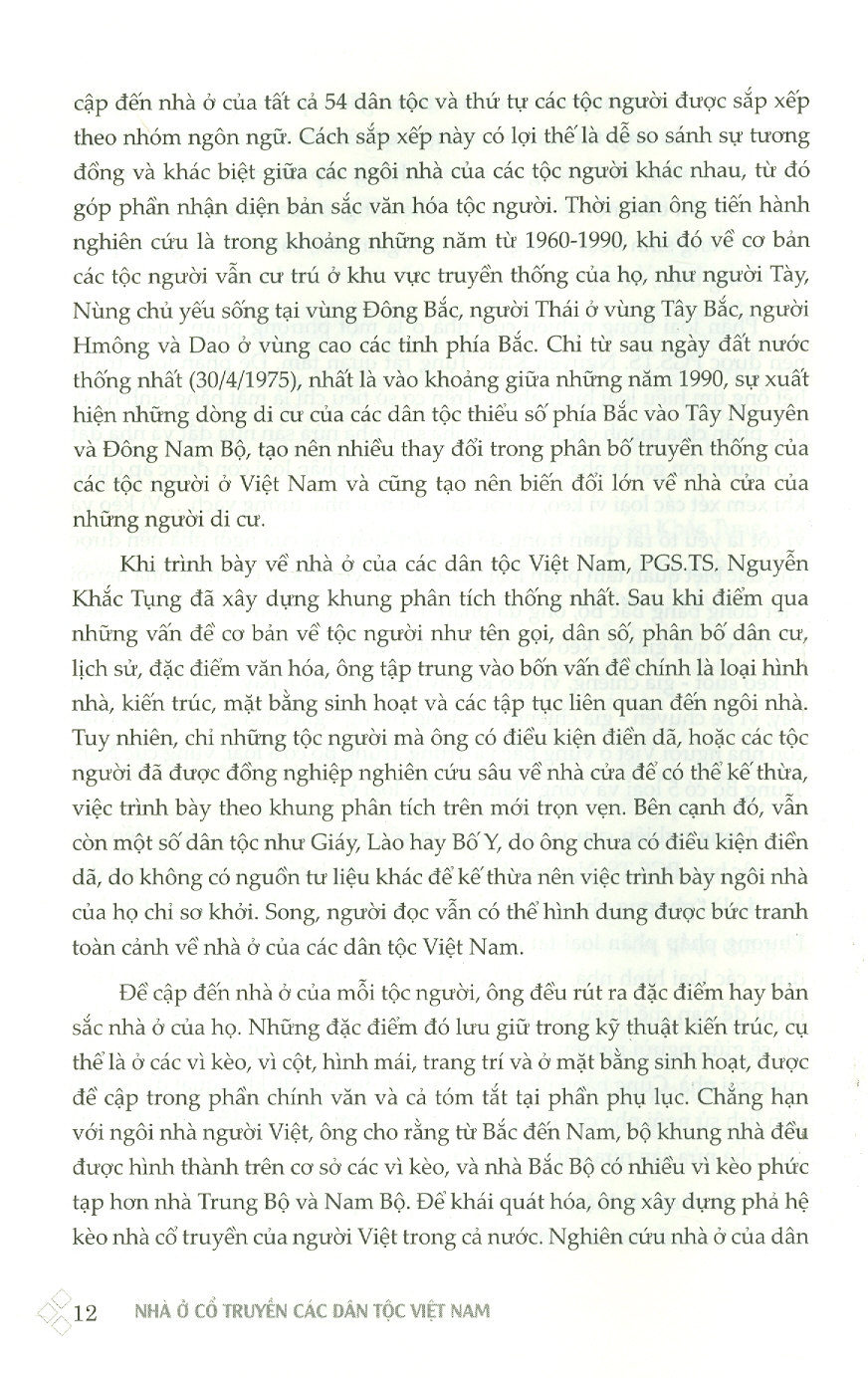 NHÀ Ở CỔ TRUYỀN CÁC DÂN TỘC VIỆT NAM – Nguyễn Khắc Tụng - Maihabooks