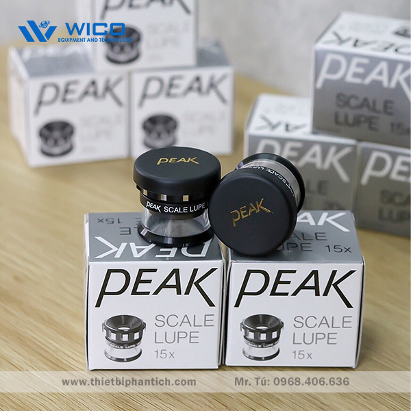 Kính Lúp Peak Cầm Tay Có Vạch Thước | Model: 2016-15X | Độ Phóng Đại 15X