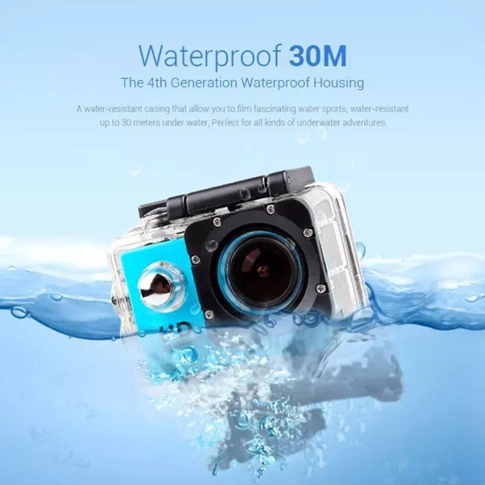 Thể Thao Ngoài Trời Hành Động Mini Camera Dưới Nước Camera Màn Hình Màu Chống Nước Giám Sát Video Cho Máy Ảnh Nước