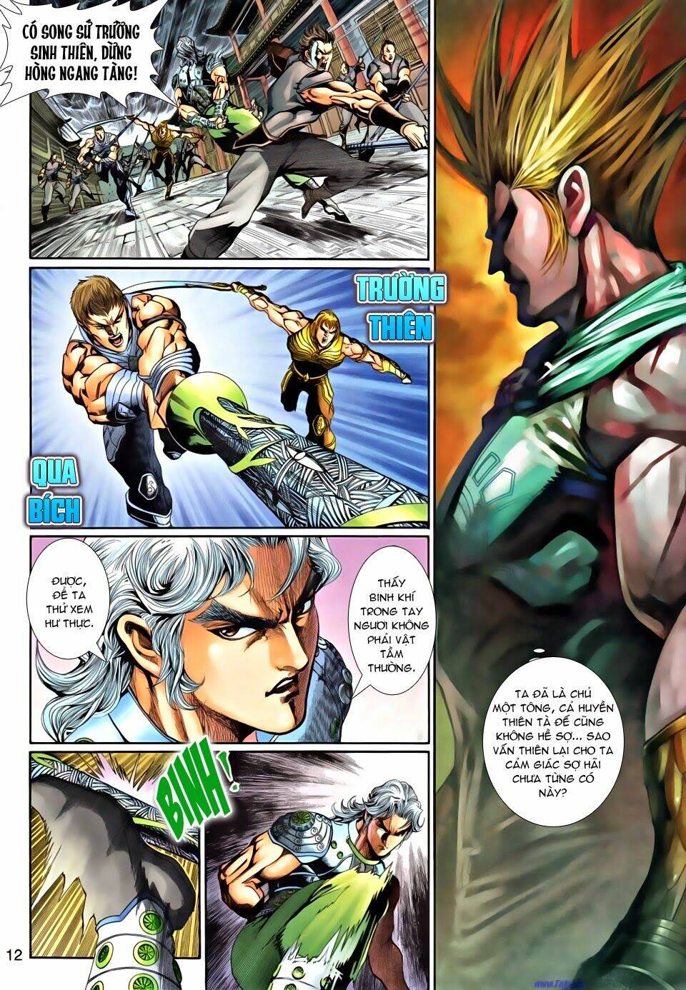 thần binh tiền truyện 1 - đỉnh phong tuyệt chiến chapter 4 12