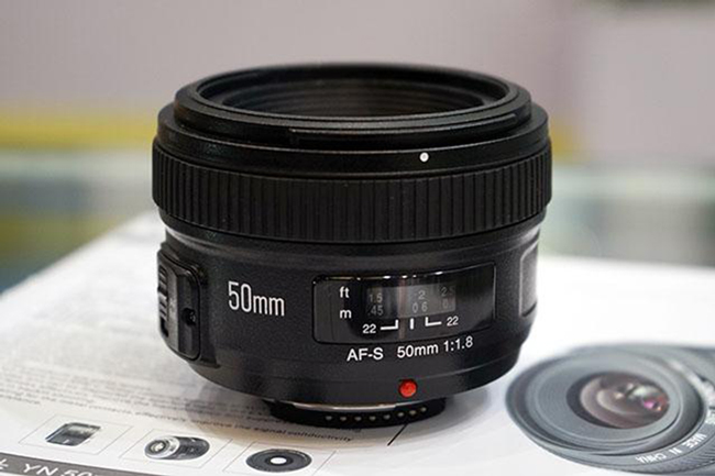 Lens Yongnuo Af-S 50F1.8 Dành Cho Nikon - Hàng Nhập Khẩu