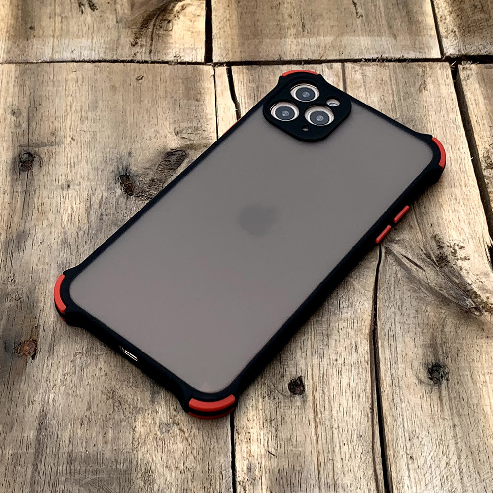 Ốp lưng chống sốc toàn phần màu đen dành cho iPhone 11 Pro