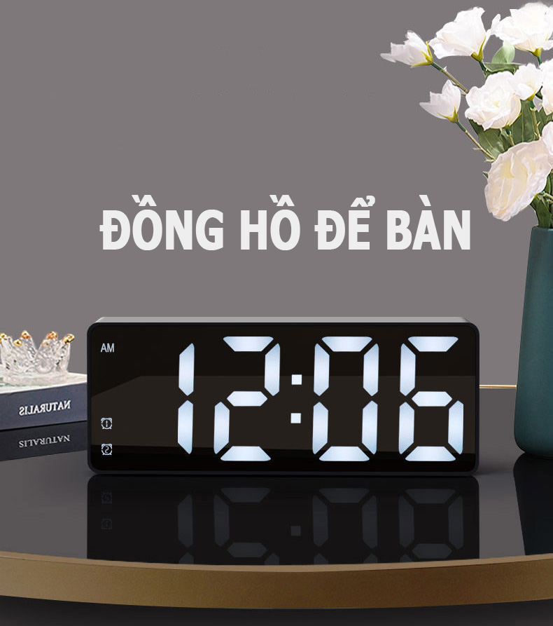 Đồng Hồ Để Bàn; Đồng Hồ Điện Tử; Đồng Hồ Báo Thức Led; Đồng Hồ Treo Tường - Hàng Nhập Khẩu