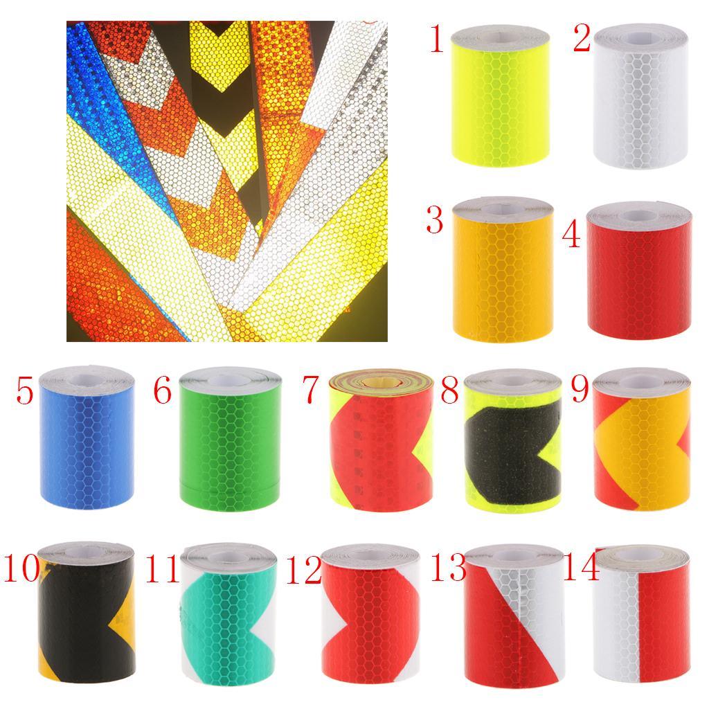 2X Car Truck 3M Reflective Safety Warning Conspicuity Tape Strip Sticker