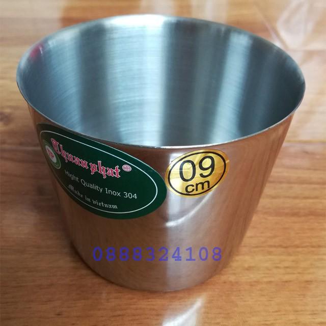 Ly Làm Đá Inox 9cm Bộ 10 Ly