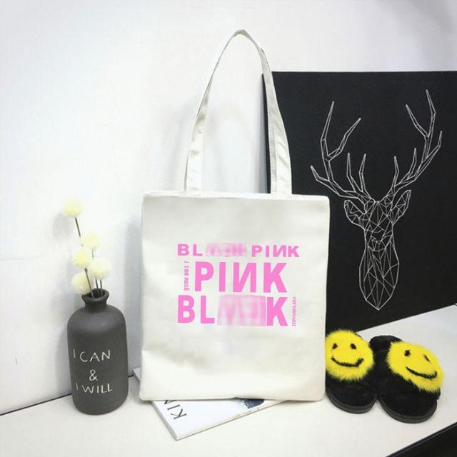 Túi tote canvas BlackPink Kpop Túi xách BlackPink